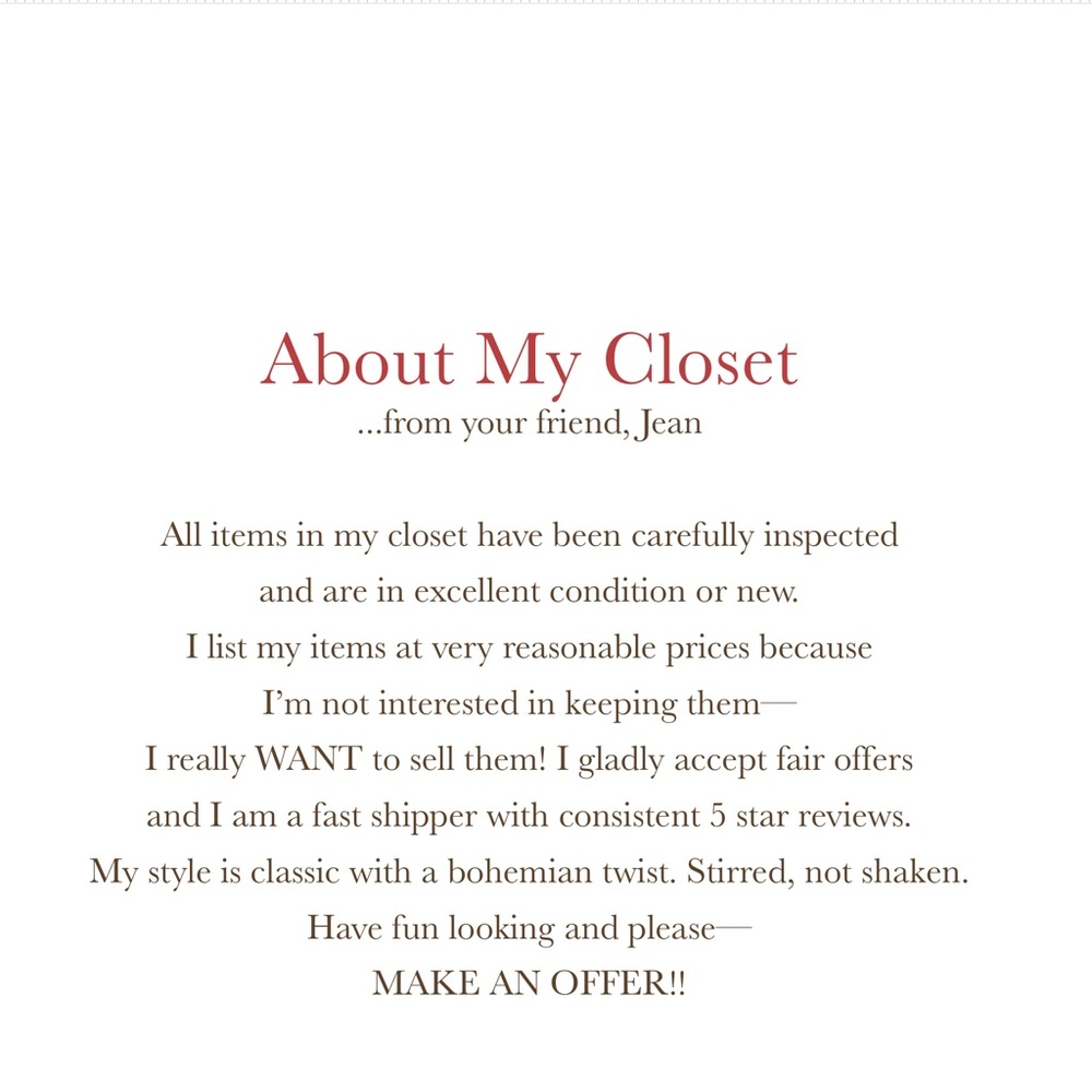 About My Closet